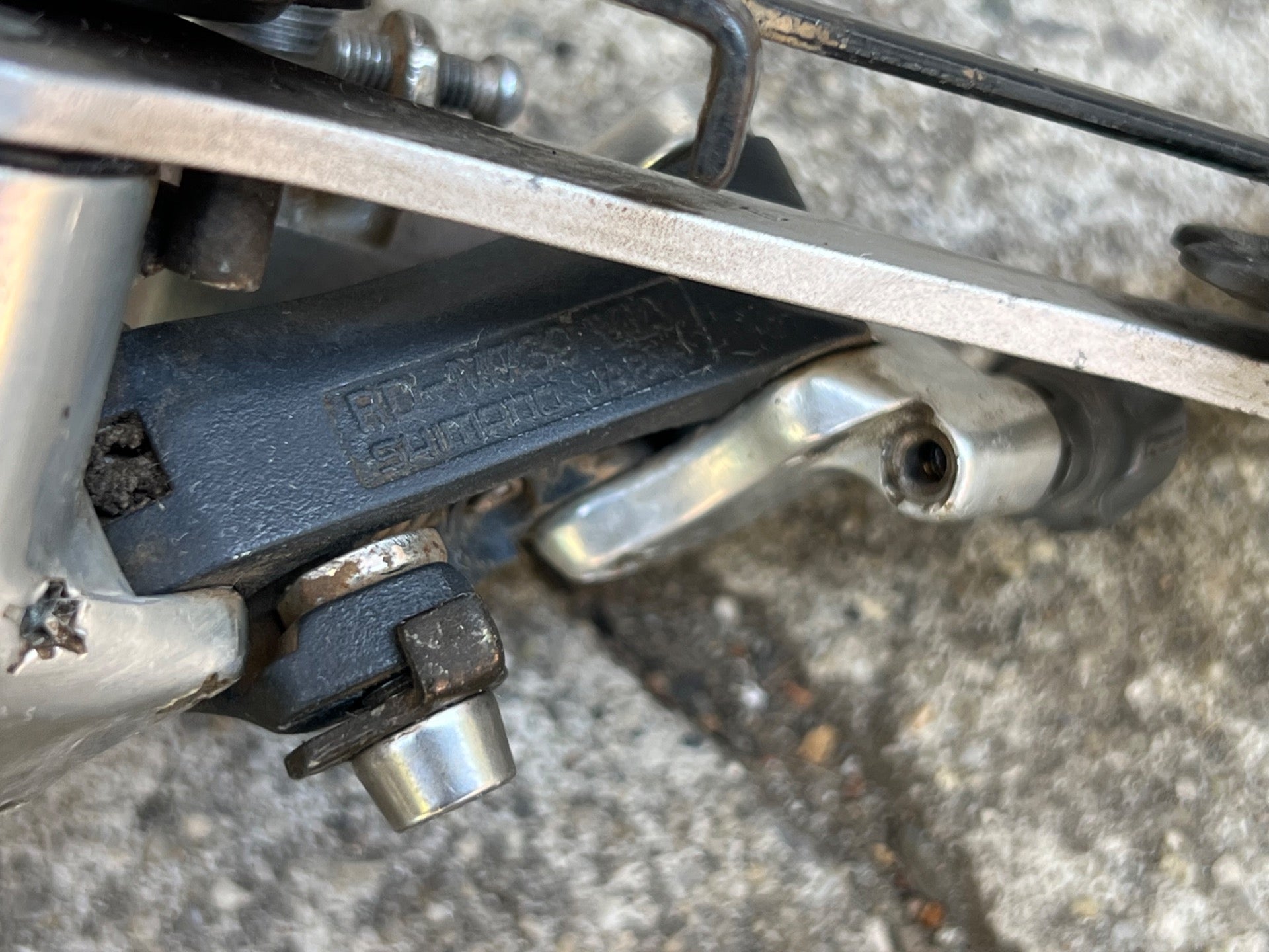 Shimano Deore XT RD-M739 8 Speed Rear Derailleur Long Cage Vintage MTB Mountain  - Image 10