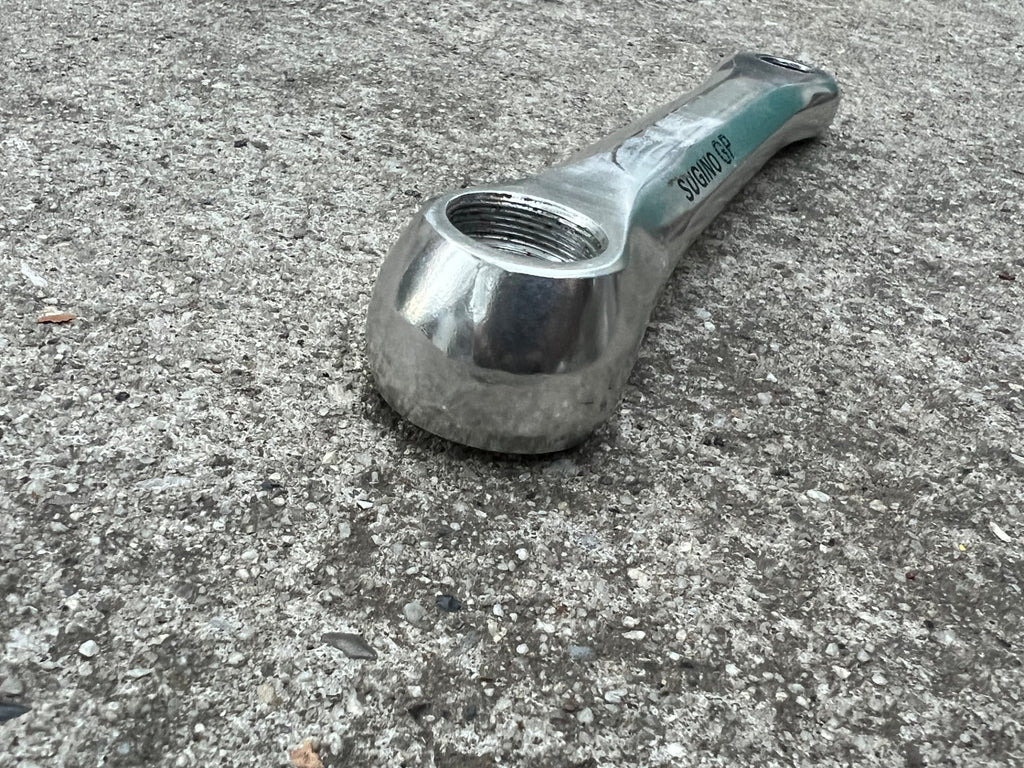 Sugino GP Triple Crankset 46/36/24 175mm Vintage MTB Gravel Silver Crankset ATB - Image 14