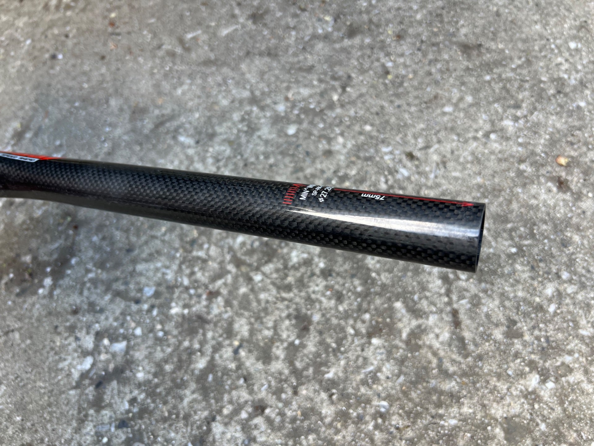 NICE FSA K-Force Light SB25 Carbon Seatpost 27.2x350mm Road Bike Black Racing  - Image 13