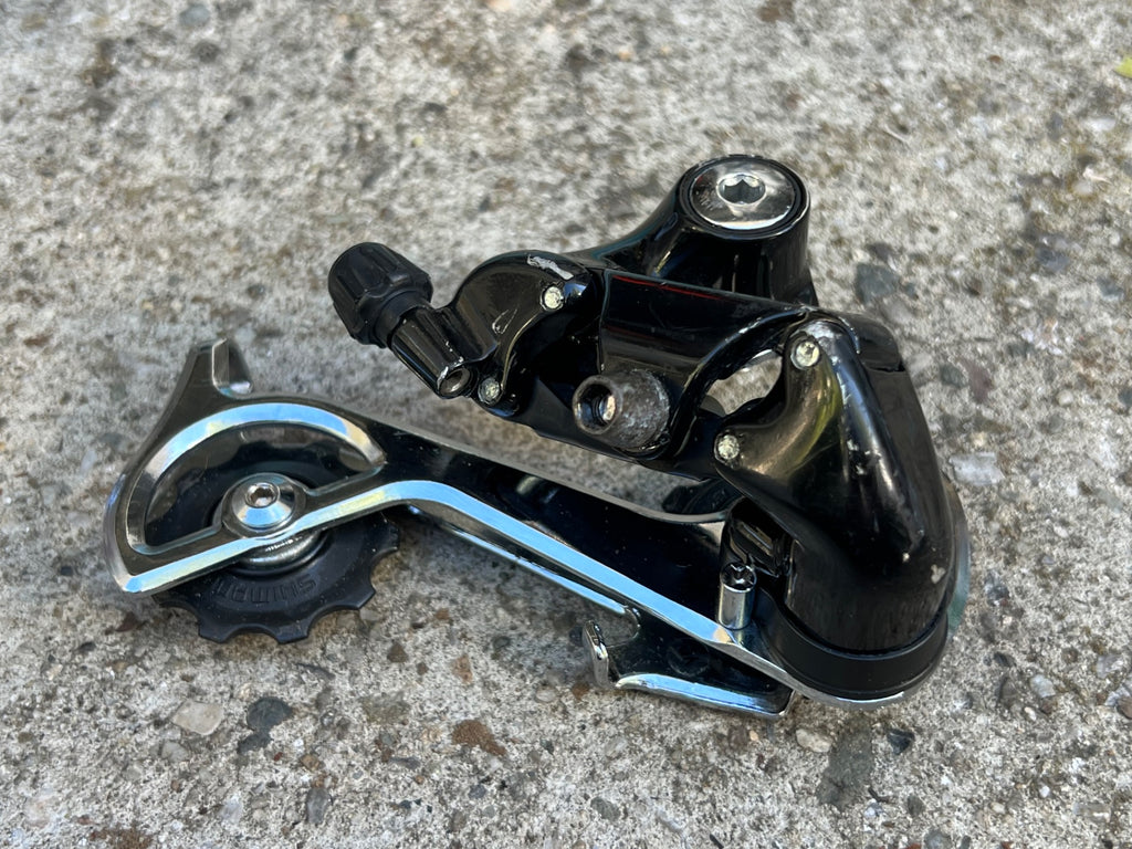 Used Shimano Deore LX RD-M560 Rear Derailleur 7 Speed Vintage Retro Mountain Bike-Bicycle Bin