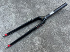 Alpha Q CX 20 Nano 700c Carbon Gravel Fork Canti V Brake Black 1 1/8”x 8.25” Steerer CRT Cyclocross