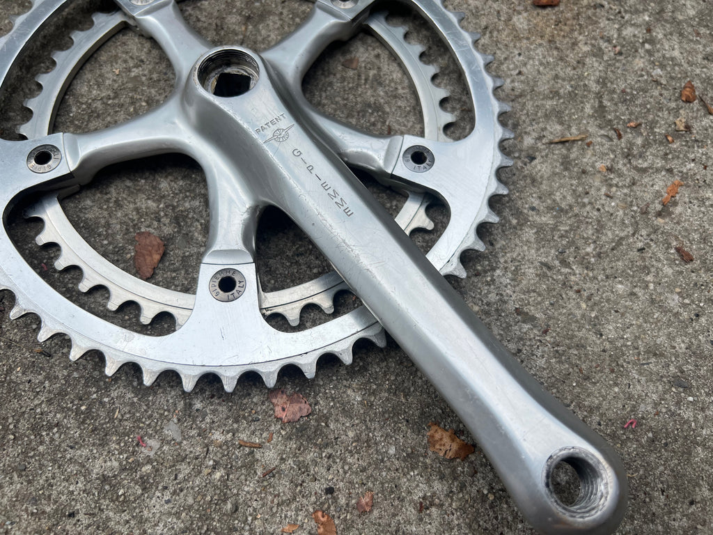 Gipiemme CR Sprint 170mm 42/52T 144 BCD Short Road Silver Double Crankset