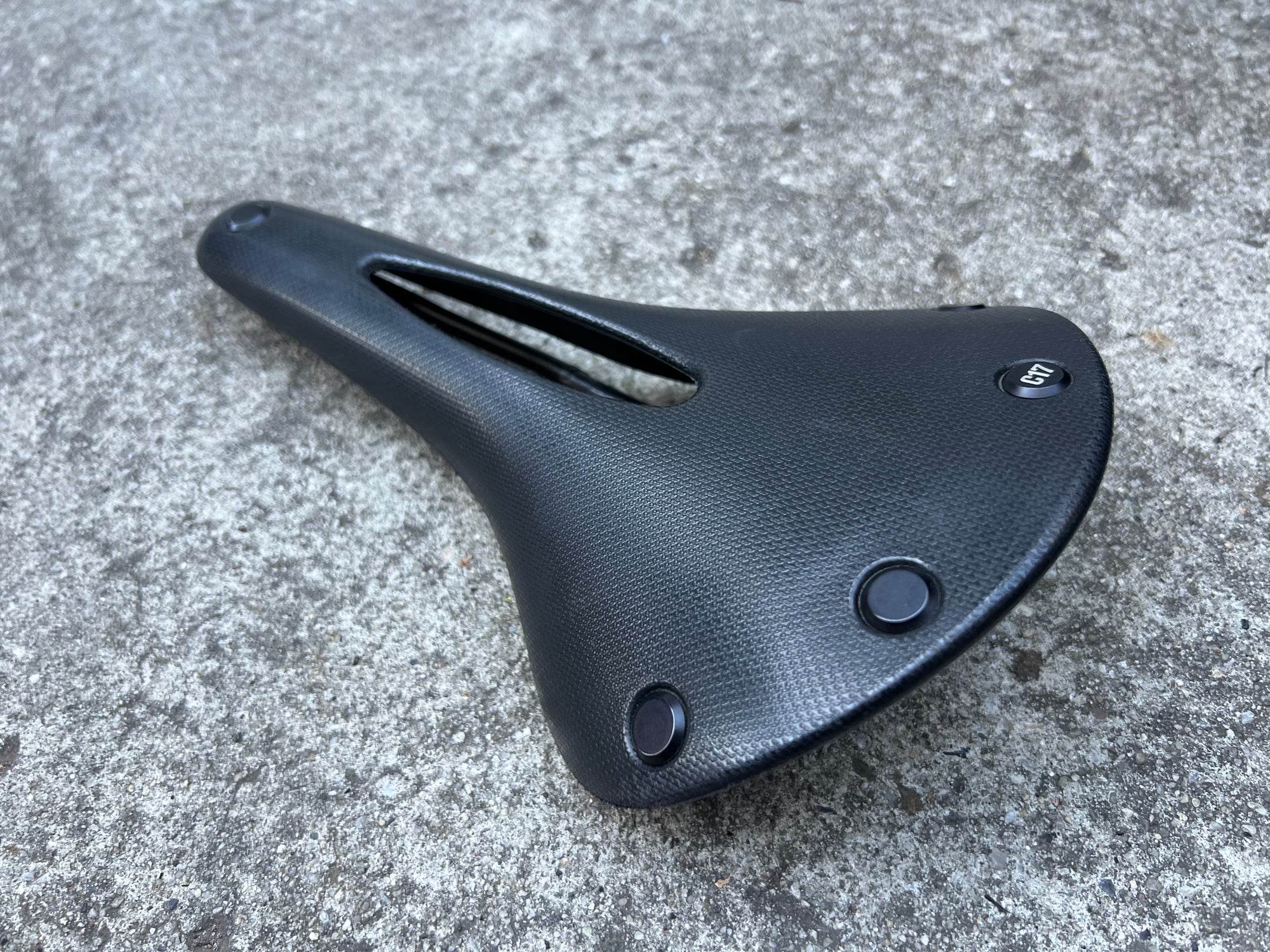Brooks England Cambium C17 All Weather Saddle Black Touring Commuter Bike