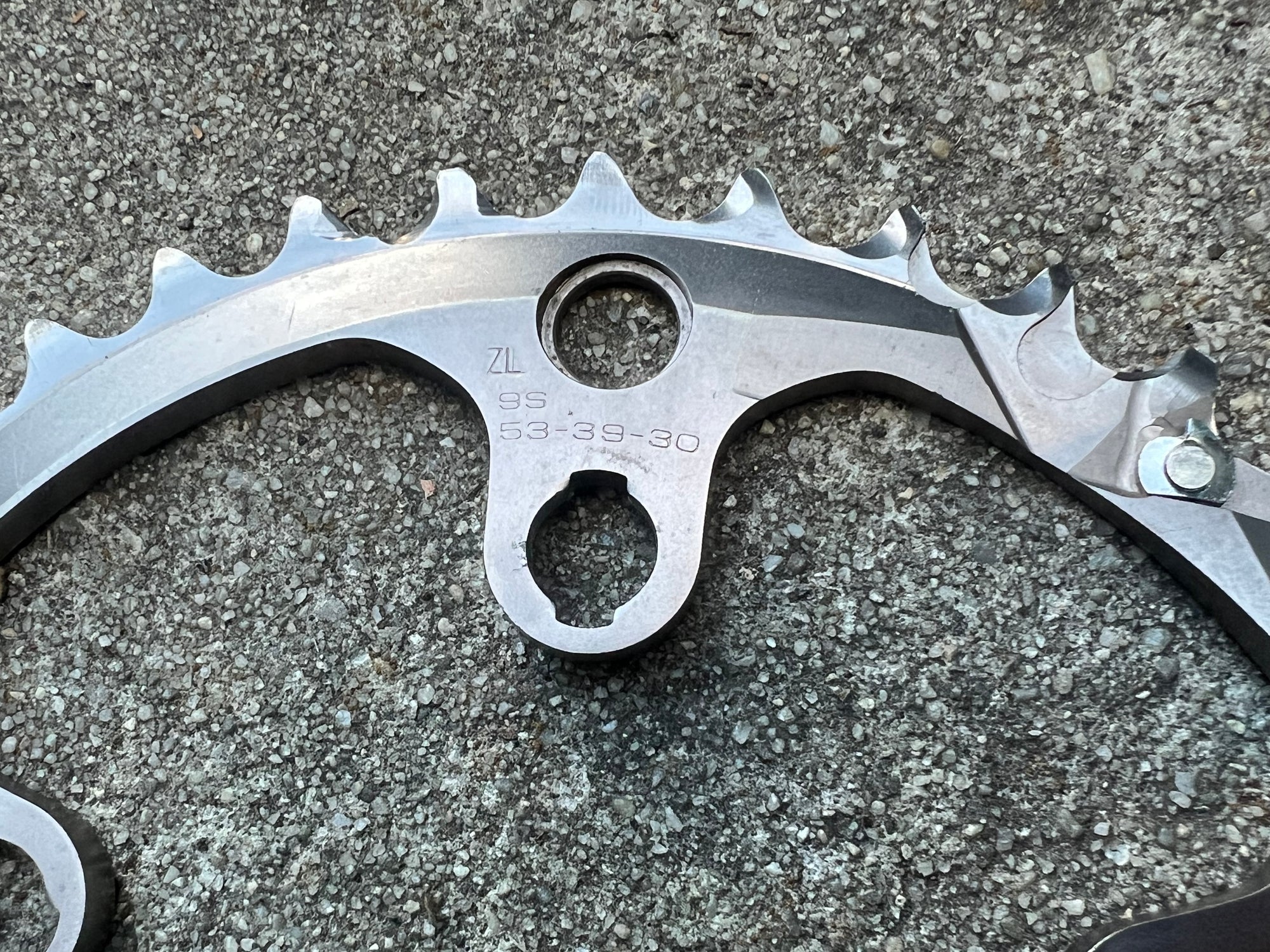 NOS Shimano Dura Ace 7703 39T 130/92 BCD Middle Chainring For Triple Crankset