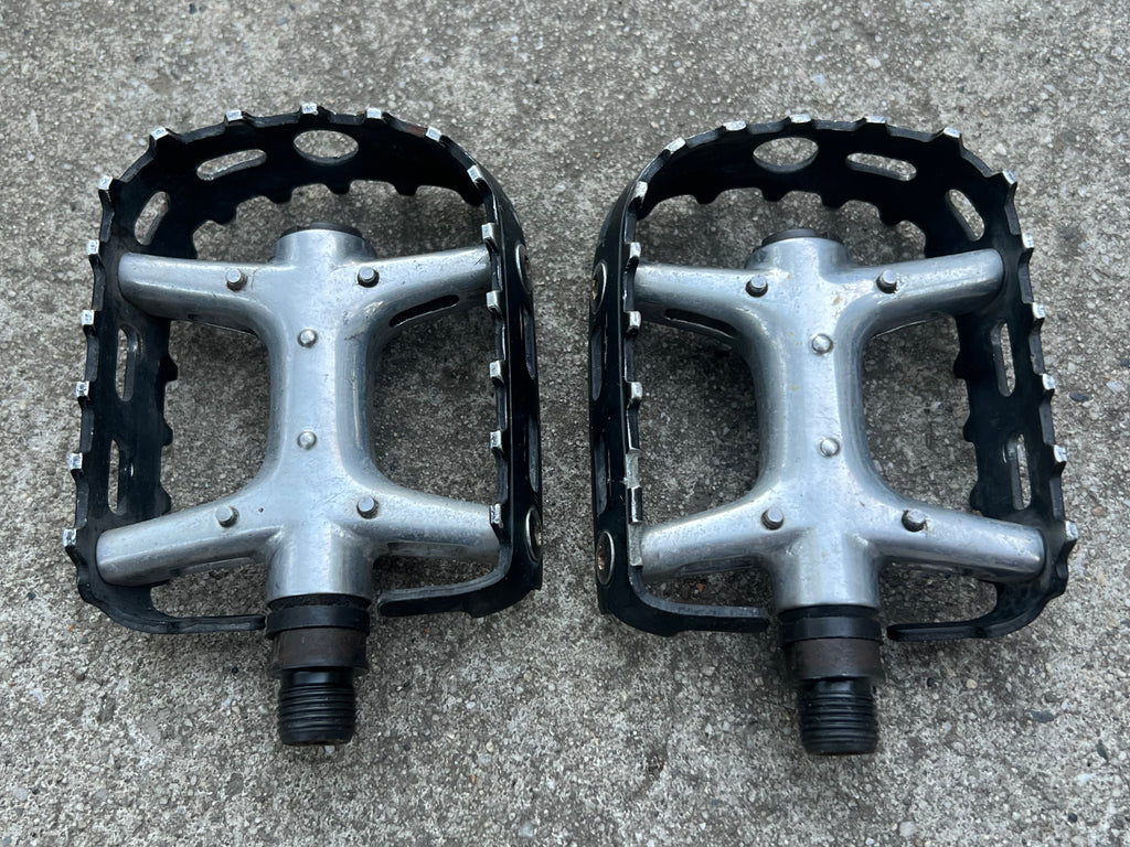 Shimano Deore XT PD-M730 Platform Bear Trap Vintage MTB ATB Pedals