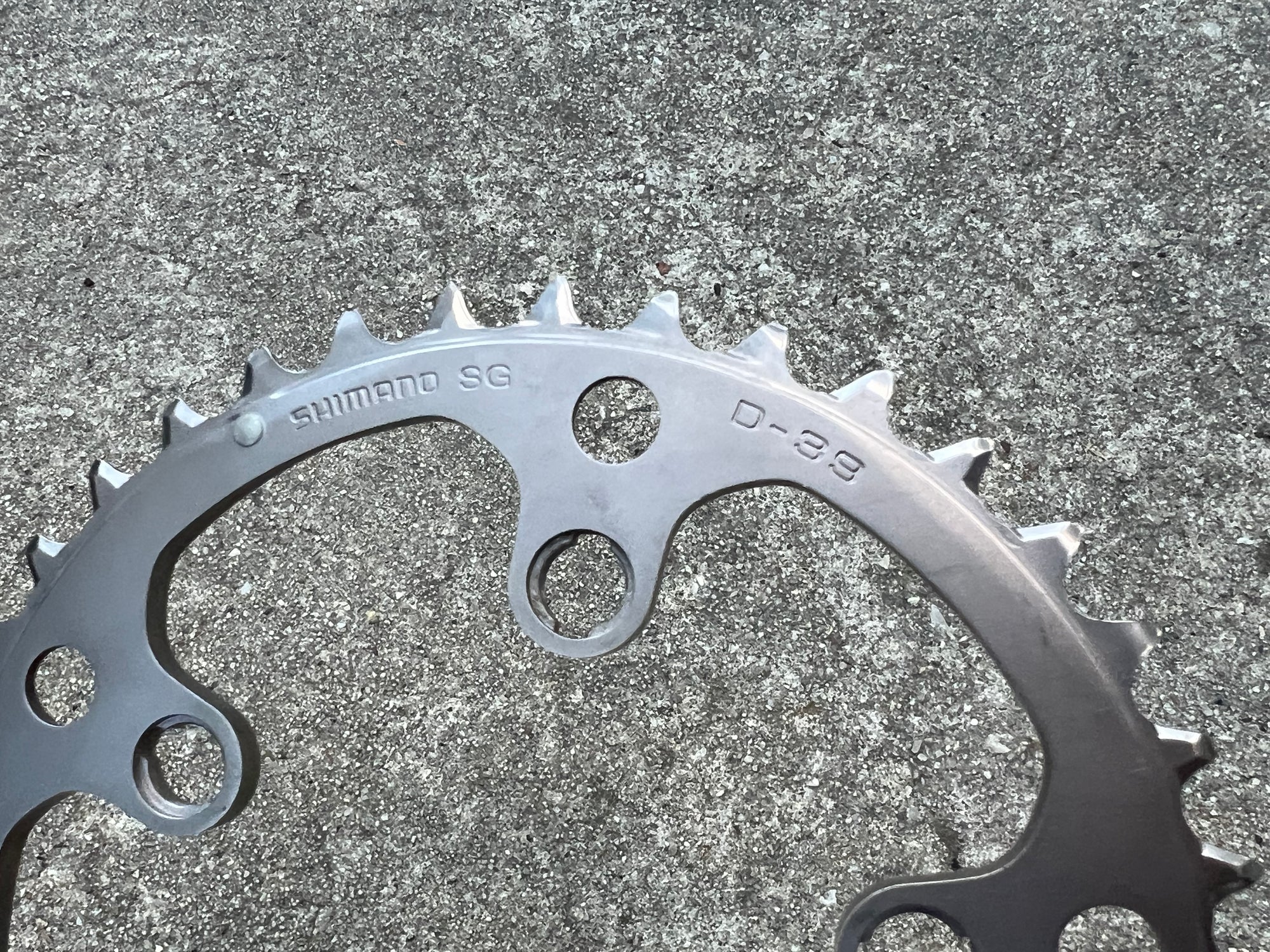 NOS Shimano Dura Ace 7703 39T 130/92 BCD Middle Chainring For Triple Crankset