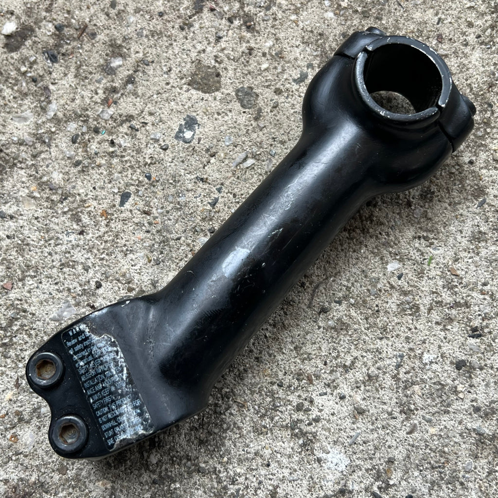 Bontrager 25.4x135mm 1 1/8” Threadless Stem Vintage Retro MTB Riser Black