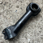 Used Bontrager 25.4x135mm 1 1/8” Threadless Stem Vintage Retro MTB Riser Black-Bicycle Bin