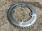 NOS Shimano XTR 46T 112 BCD Downhill Chainring Vintage MTB Gray DH 4 Bolt