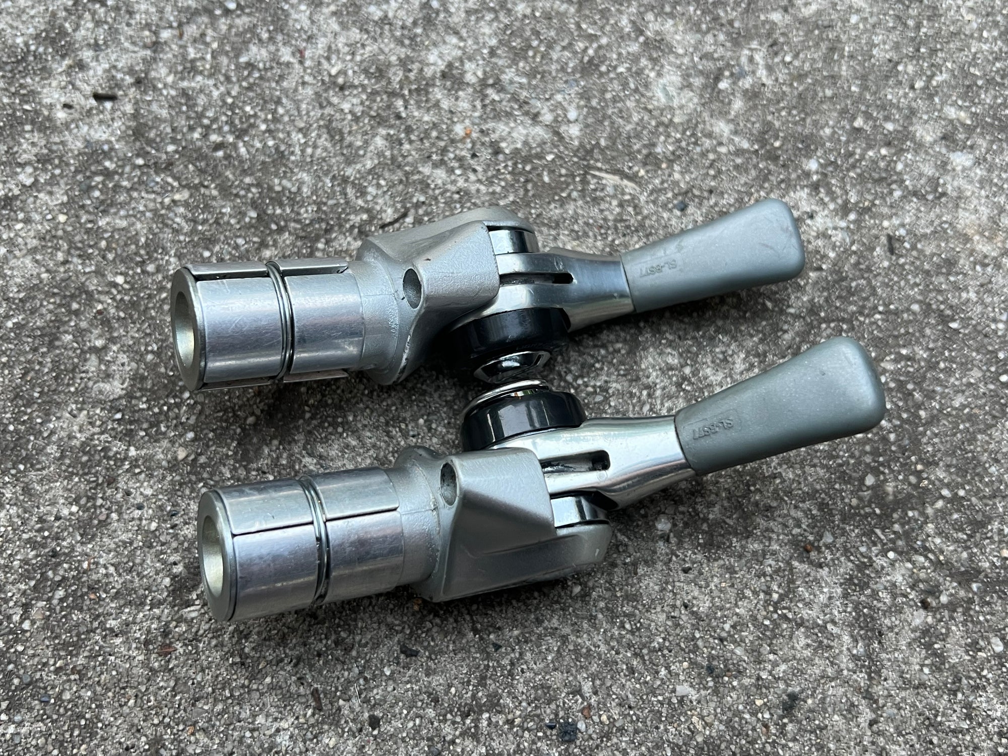 Shimano Dura Ace SL-BS77 2/3x9 Speed Bar End Shifters Touring Road Bike Vintage Friction Index