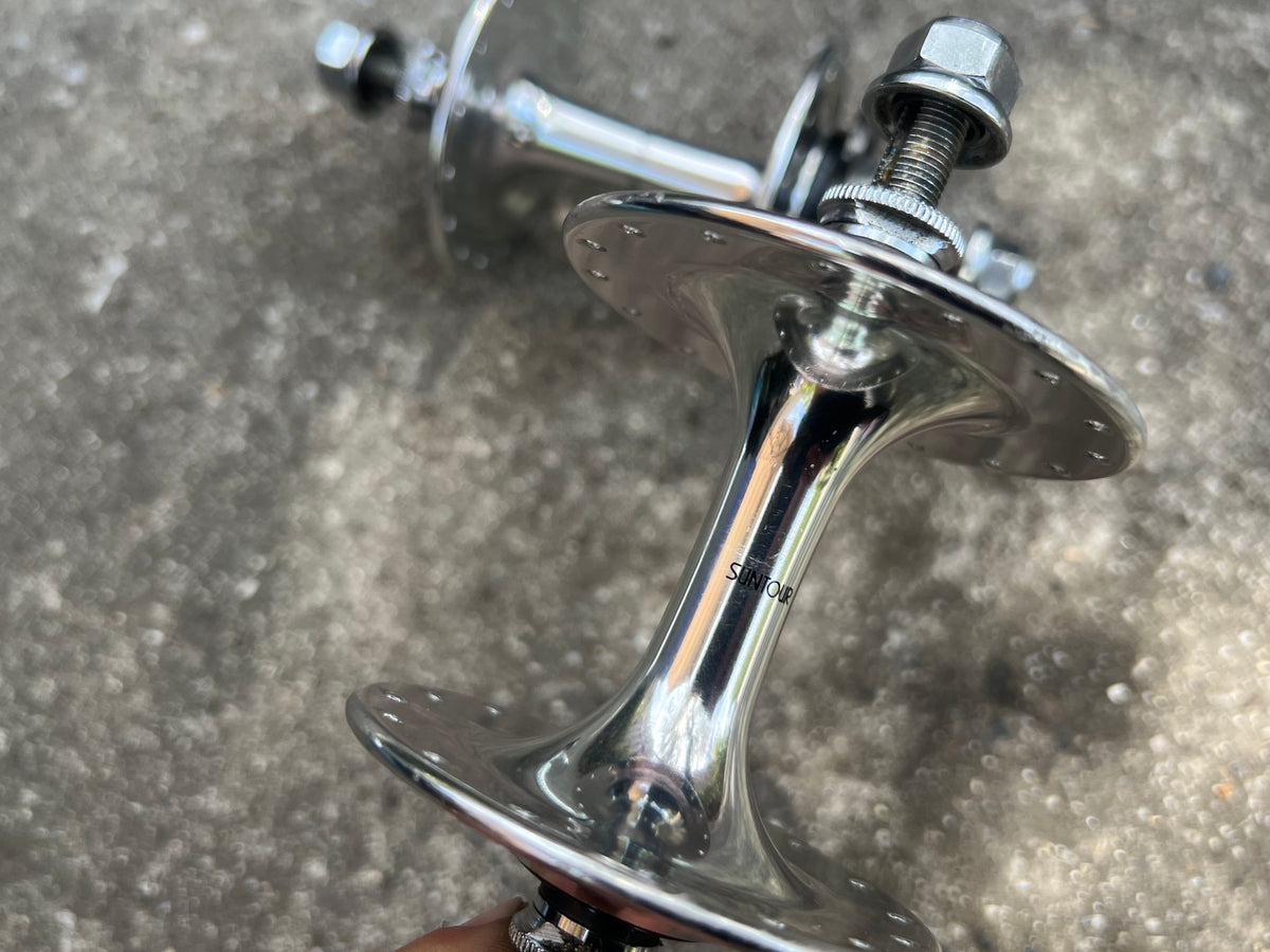 Suntour Superbe Pro Custom Track Hubset 32H 100/120mm Hubs Vintage