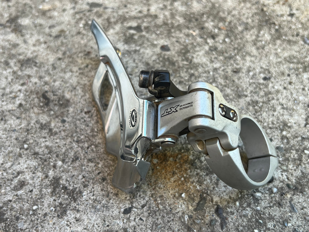 Shimano Deore XT FD-M761 34.9mm Top Pull Front Derailleur MTB Triple 9 Speed