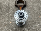 GT Hadley Front Hub 32H Hole 100mm Silver Vintage Mountain Bike