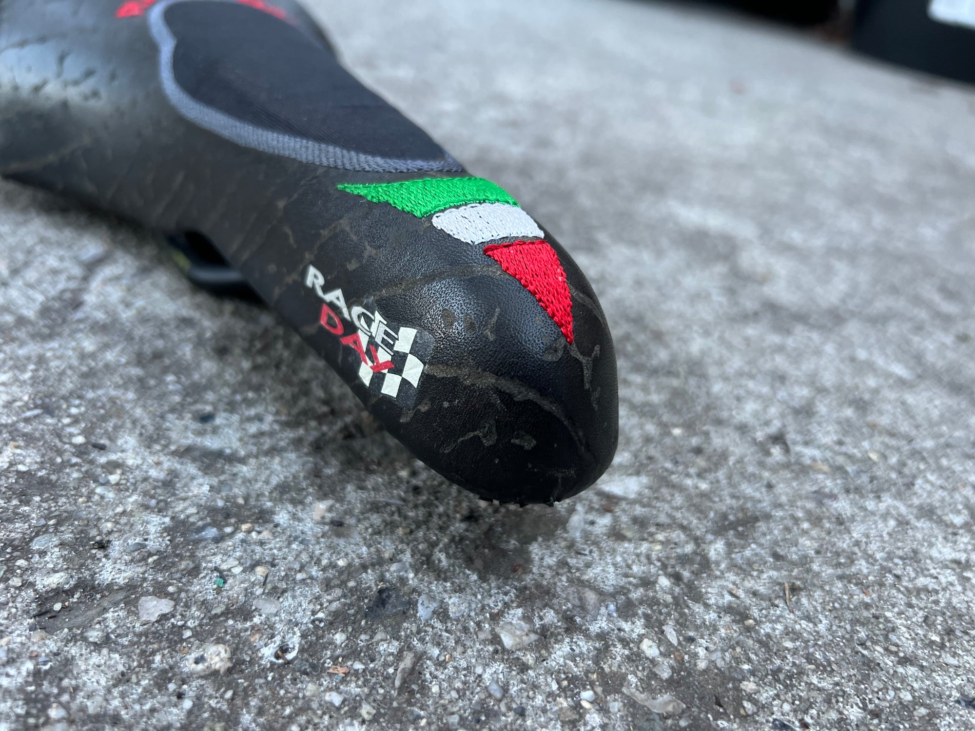 MINT Selle San Marco Bontrager Race Day Saddle Vintage MTB Road Italy Italian Red Green