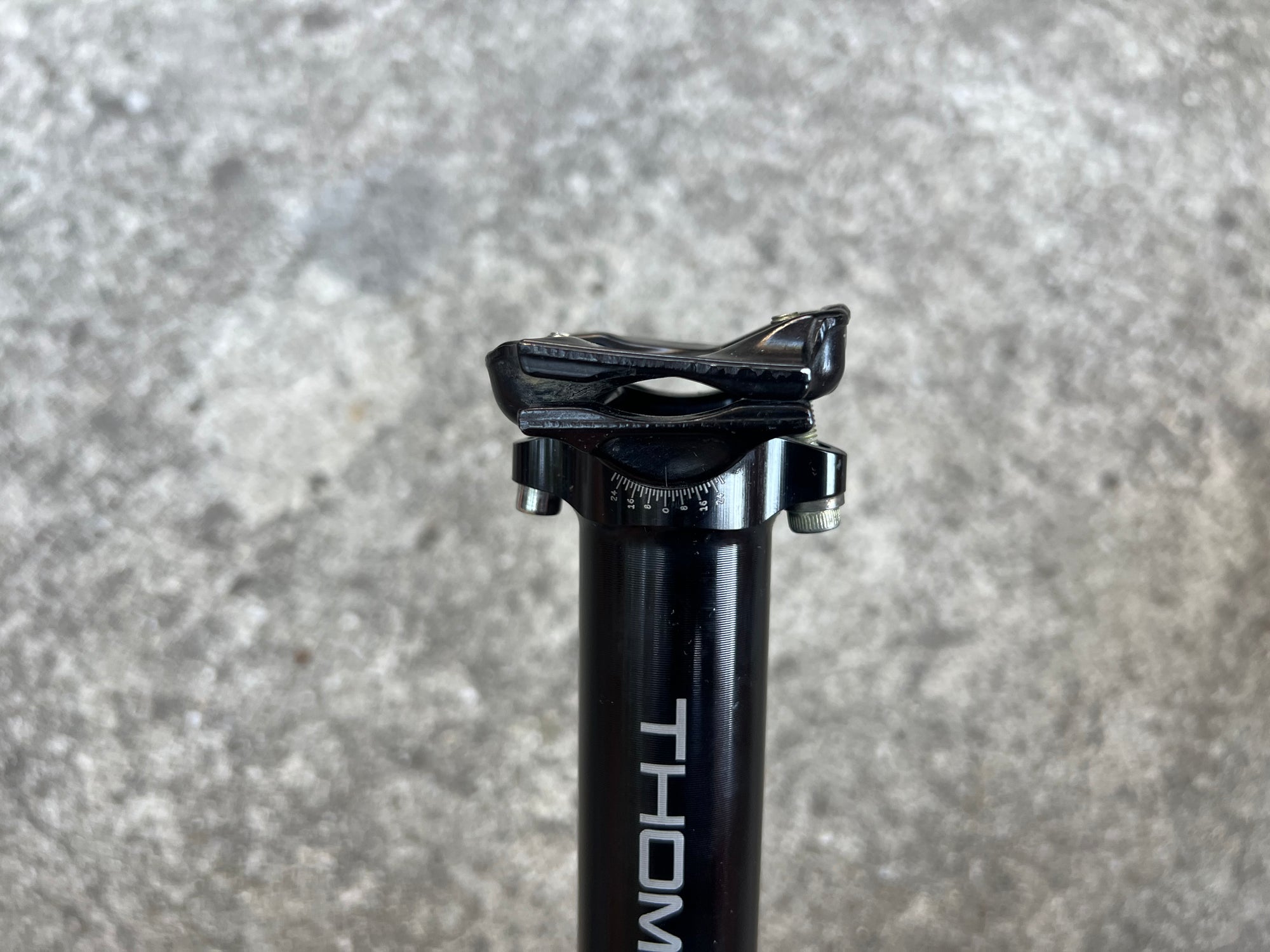 Thomson SP-E109 31.6x367mm Seatpost Black Mountain Bike MTB Gravel Road