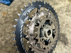 Shimano Deore LX FC-M570 5 Bolt 175mm Crankset Vintage MTB 9 Speed Triple 22/32/44
