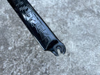 Giant Teschner 1” Threadless 6” Steerer Carbon Fork Orange Black Vintage Road Bike