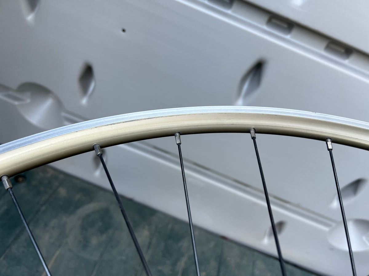 Shimano Ultegra 6500 Mavic CXP21 700c Gold 100/130 Clincher Wheelset Wheels