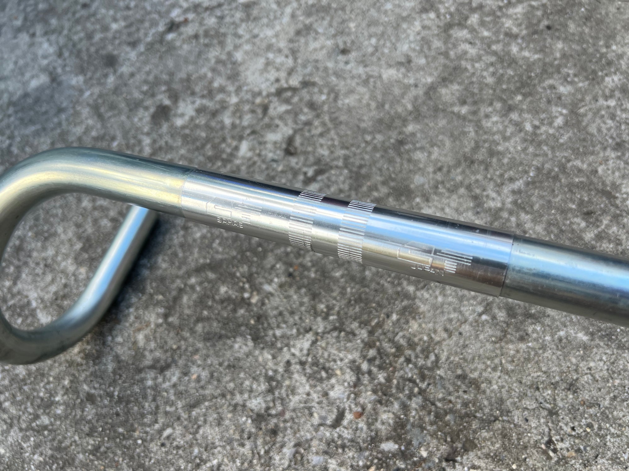 Sakae CT 25.4x410mm 41cm Vintage Road Silver Steel Drop Bars