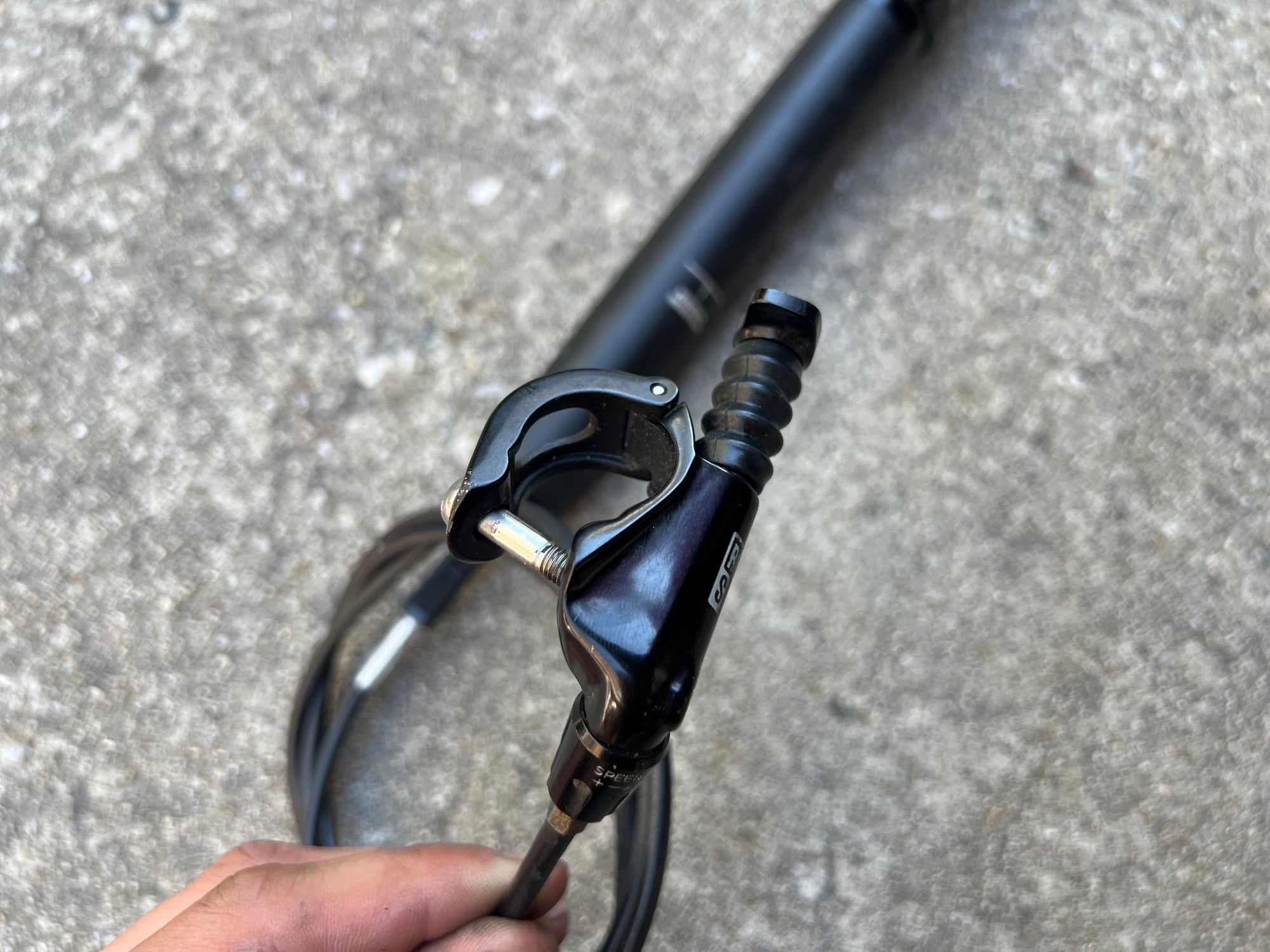 NEEDS REBUILD RockShox Reverb Dropper Post w Lever 30.9x380mm 125mm travel