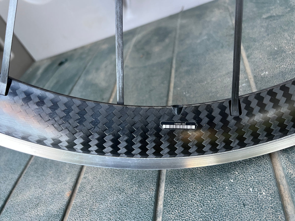 Mavic Cosmic Carbone SLR Carbon 700c 130mm Clincher Black Rear Wheel Road