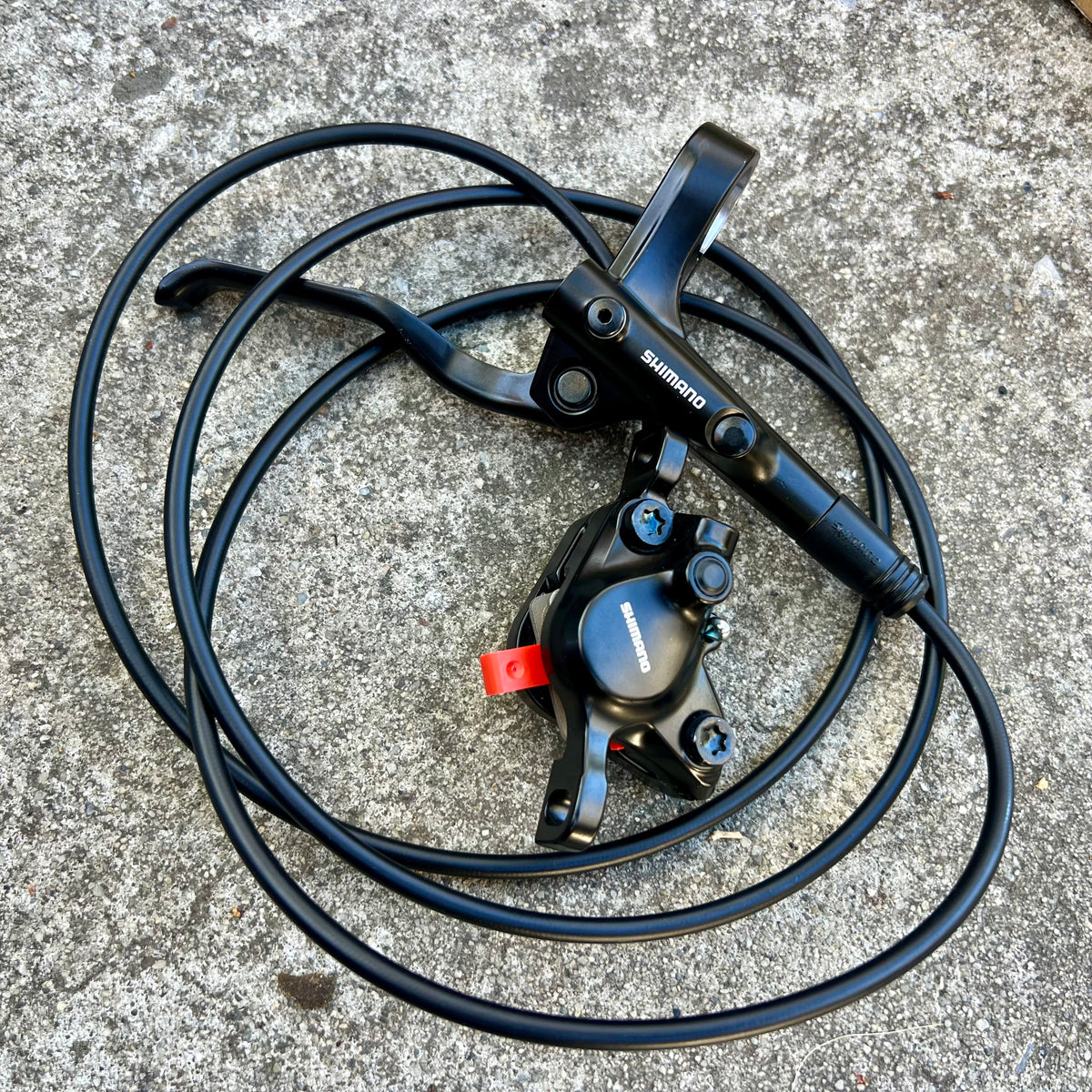 NEW Shimano BR-MT200 Rear Hydraulic Disc Brake 5ft Hose Black MTB