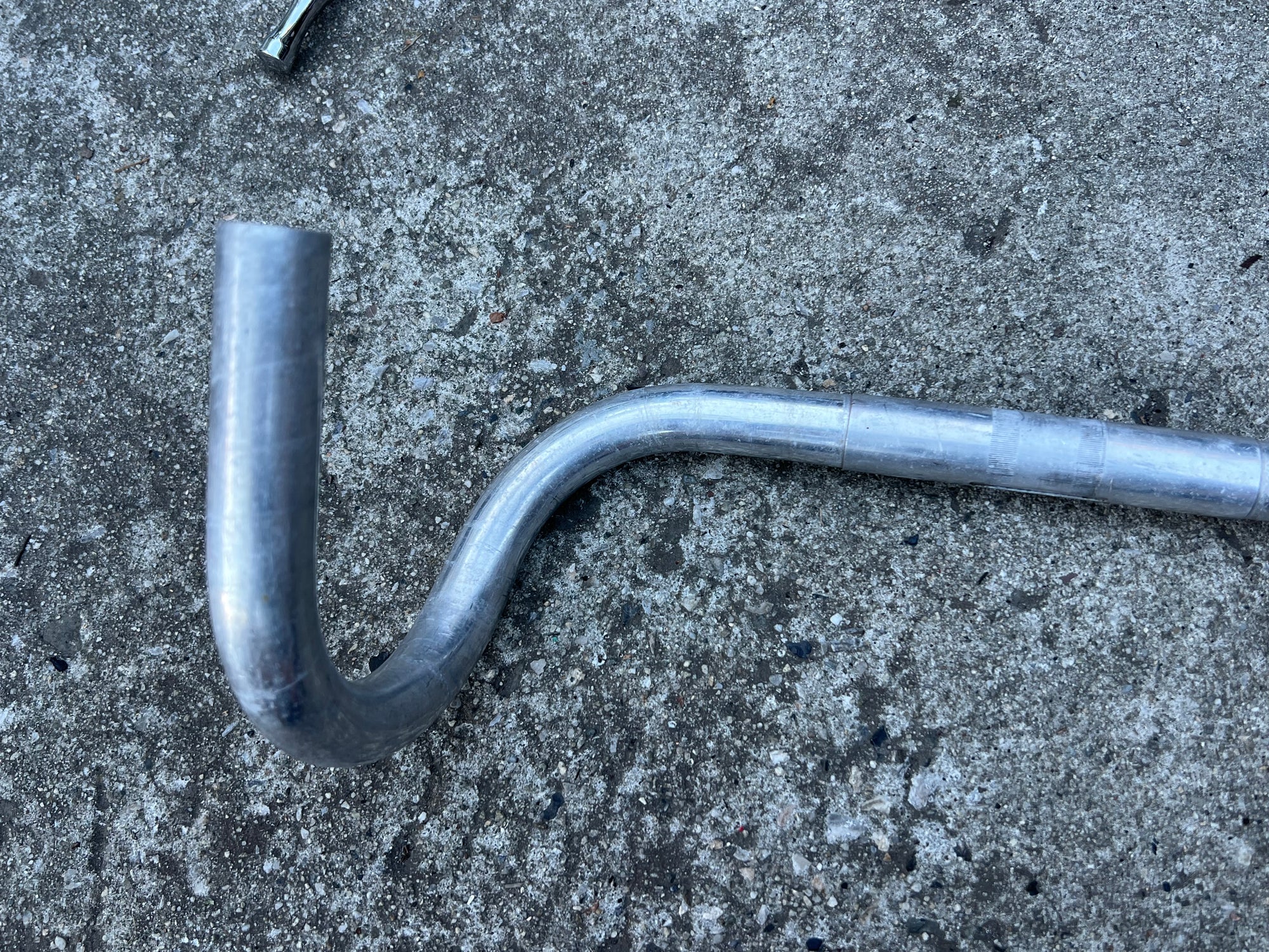 Nitto Universiade B105 25.4x370mm 37cm Silver Drop Bars Vintage Road Bike