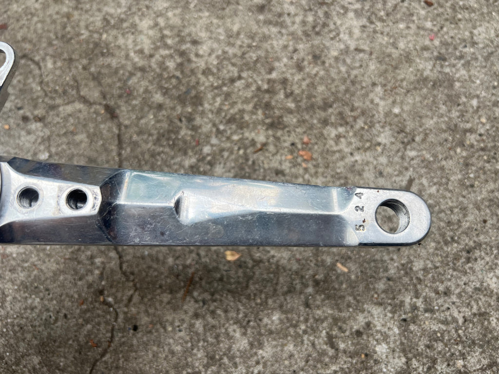 Samson 175mm 110/74 BCD Drive Side Crank Arm Vintage MTB Silver 5 Bolt