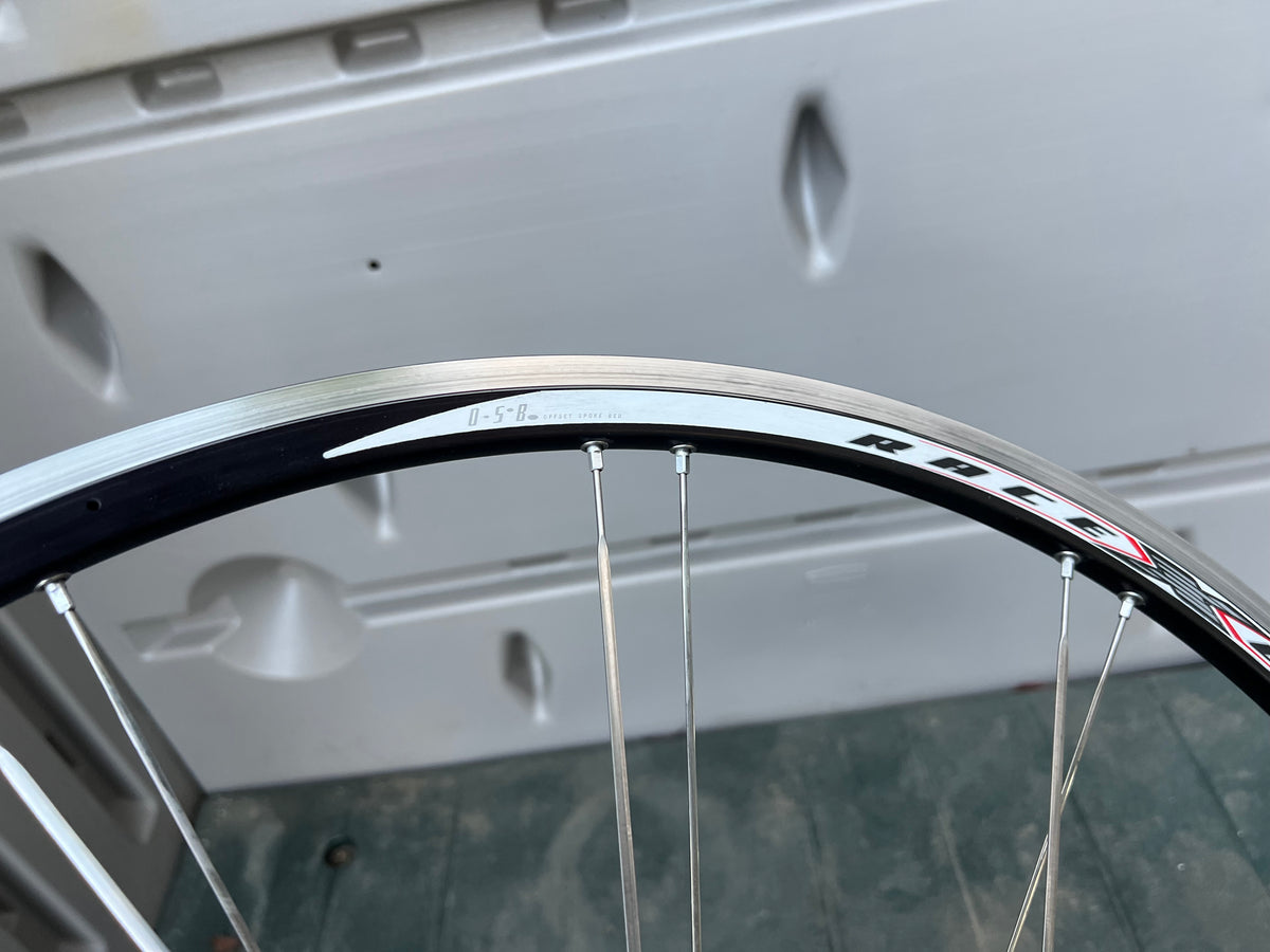 Bontrager Race Lite 700c Clincher 8/9/10 Speed Road Black Wheelset Wheels 130