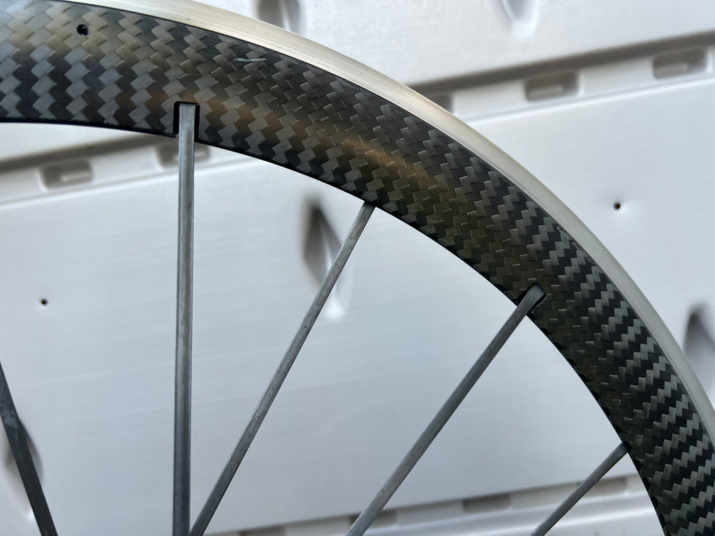 Mavic Cosmic Carbone SLR Carbon 700c 130mm Clincher Black Rear Wheel Road