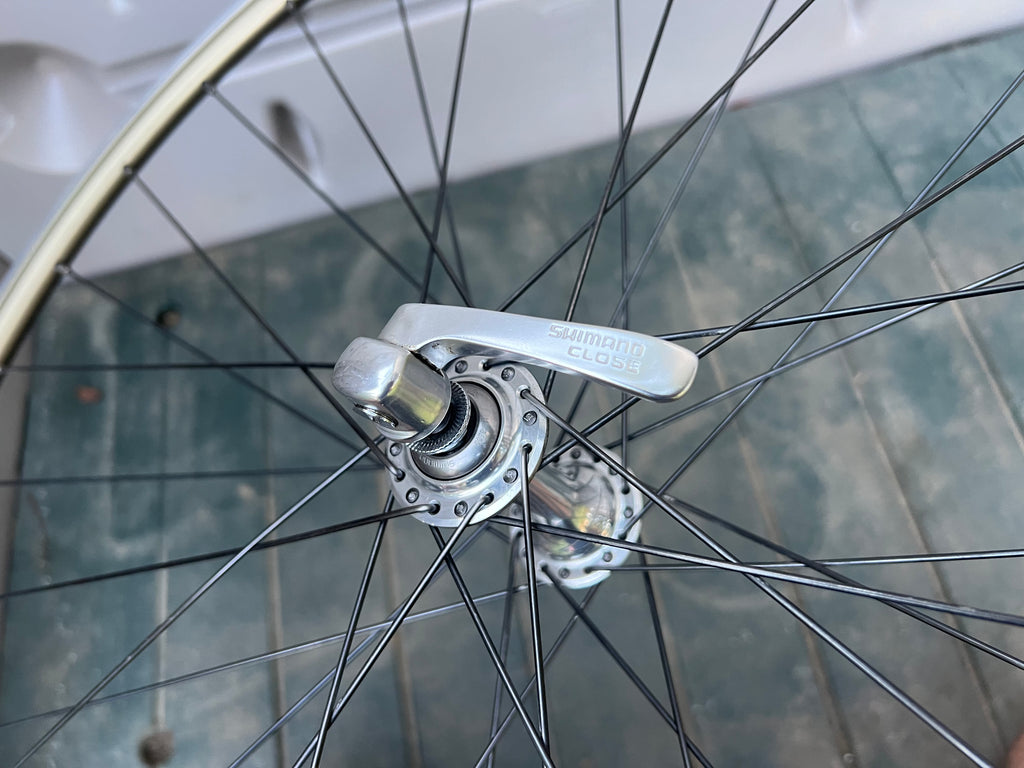 Shimano Ultegra 6500 Mavic CXP21 700c Gold 100/130 Clincher Wheelset Wheels