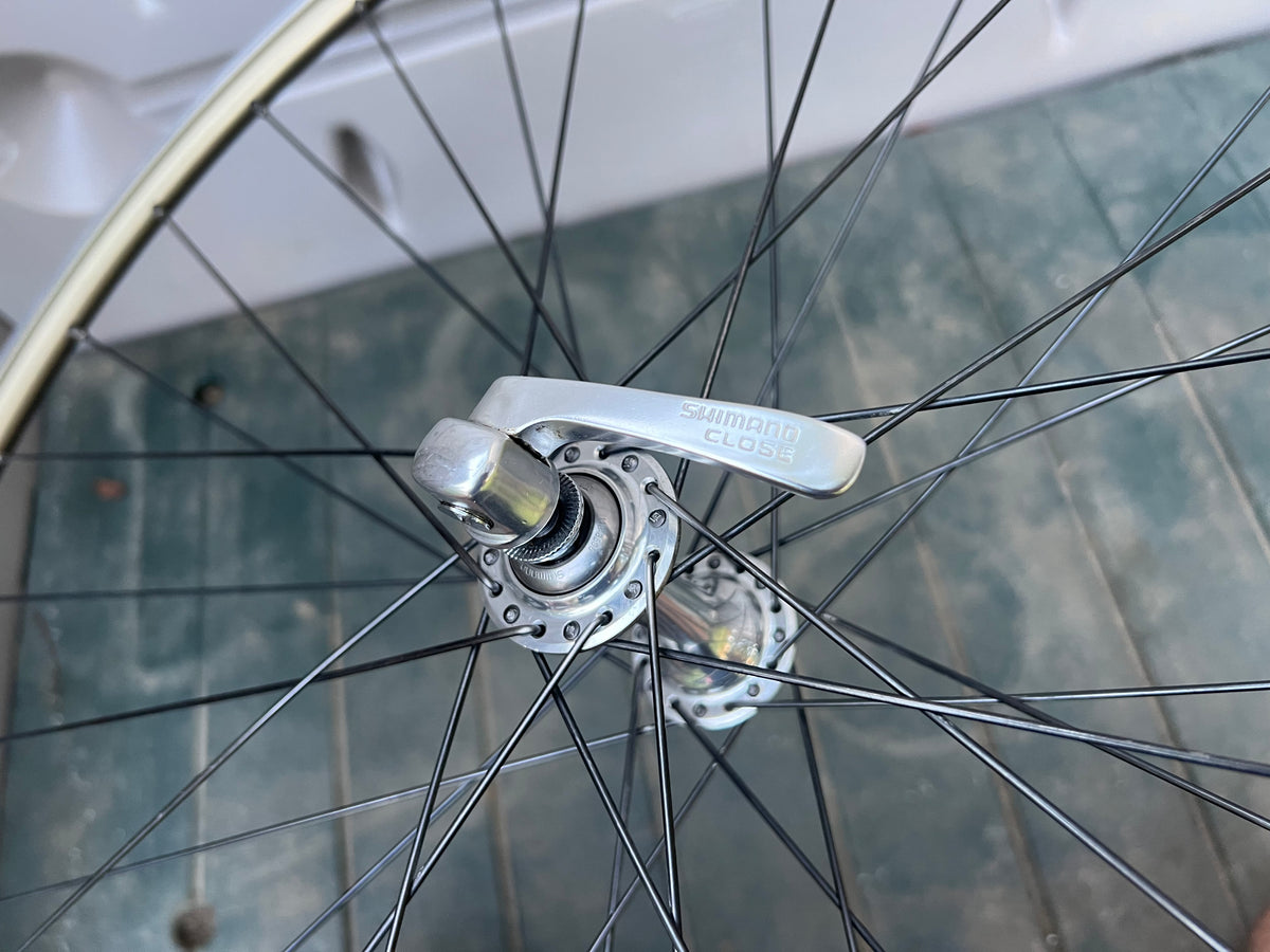 Shimano Ultegra 6500 Mavic CXP21 700c Gold 100/130 Clincher Wheelset Wheels