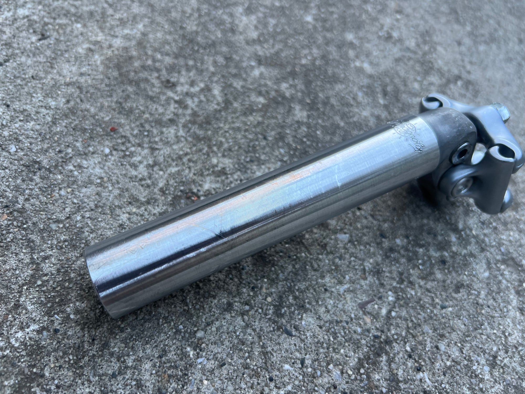 Campagnolo Nuovo Record 26.4x170mm Vintage Road Bike Silver Seatpost