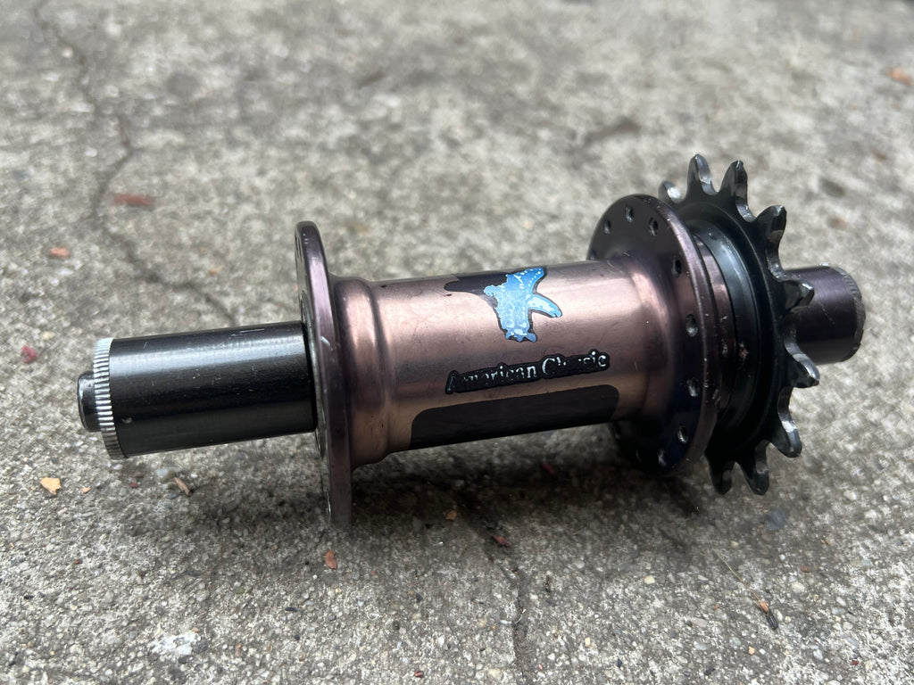 American Classic 130mm 28H Freewheel Fixed Gear Vintage MTB Rear Hub