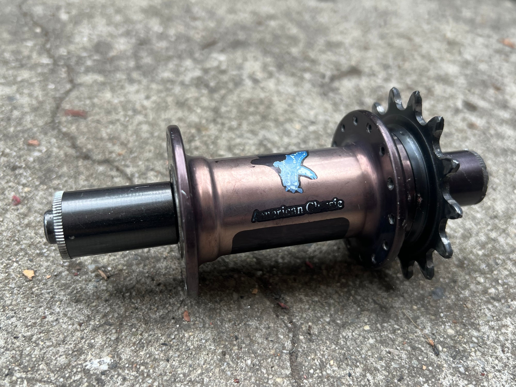 American Classic 130mm 28H Freewheel Fixed Gear Vintage MTB Rear Hub