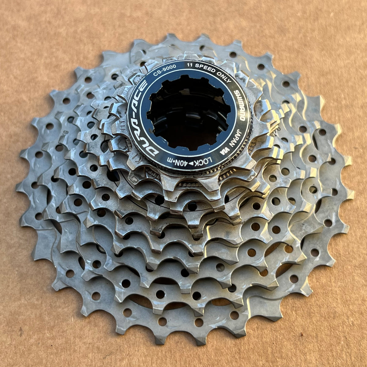 Shimano Dura Ace CS-7900 11-28T 10 Speed Titanium TI Cassette Low Miles!