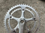 Gipiemme CR Sprint 170mm 42/52T 144 BCD Short Road Silver Double Crankset
