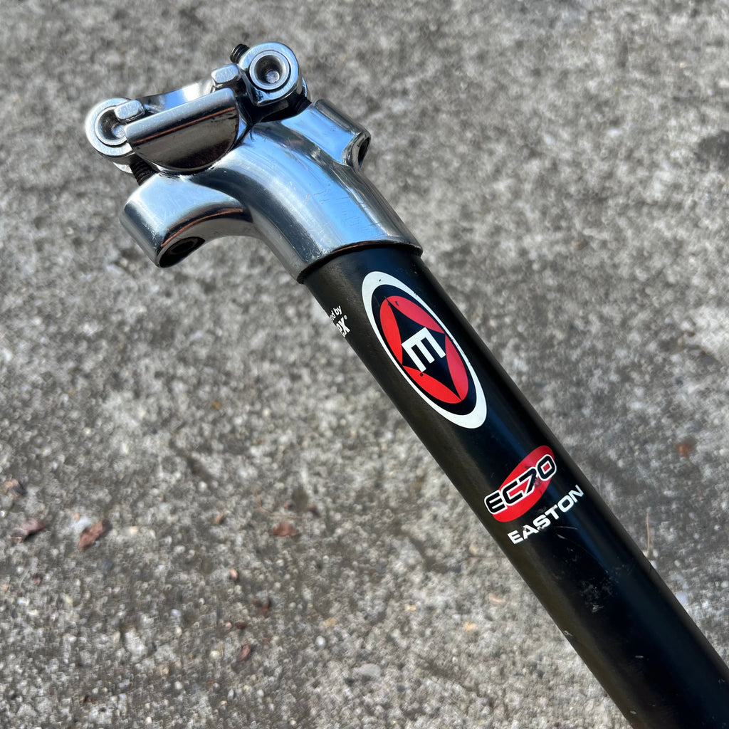 Easton EC70 27.2x350mm Carbon Seatpost Black MTB Gravel Road Bike
