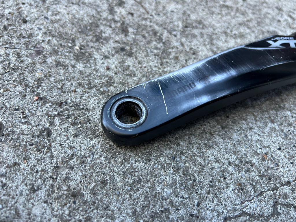 Shimano Deore XT FC-M780 M782 M785 T780 T781 175mm Non Drive Side Black Crank Arm