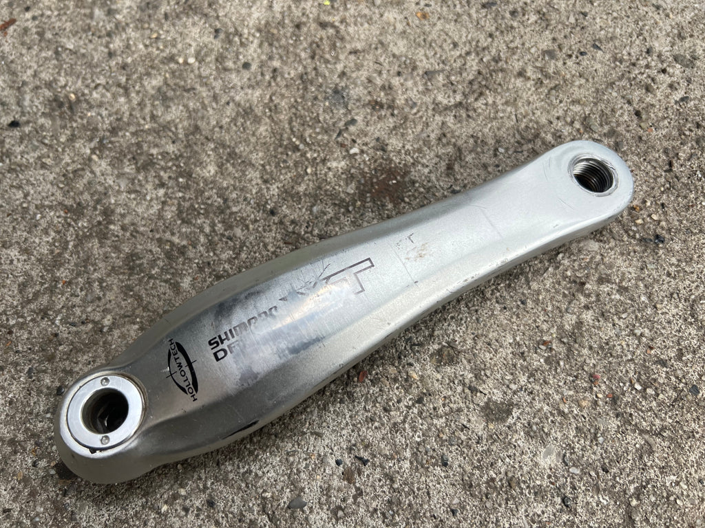 Shimano Deore XT FC-M752 Crankset Octalink 175mm Vintage MTB Silver 24-32-42 Triple