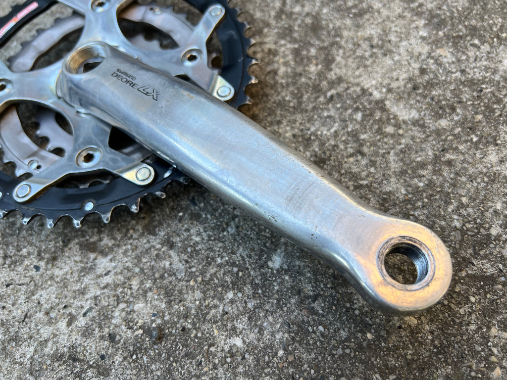 Shimano Deore LX FC-M569 175mm 42-32-22 Triple Square Taper Crankset