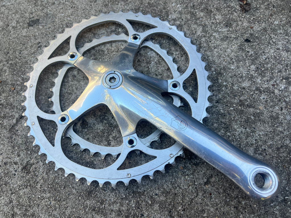 FREE SHIP Campagnolo Chorus 8 Speed 170mm 53/39T Double Vintage Road Campy Crankset