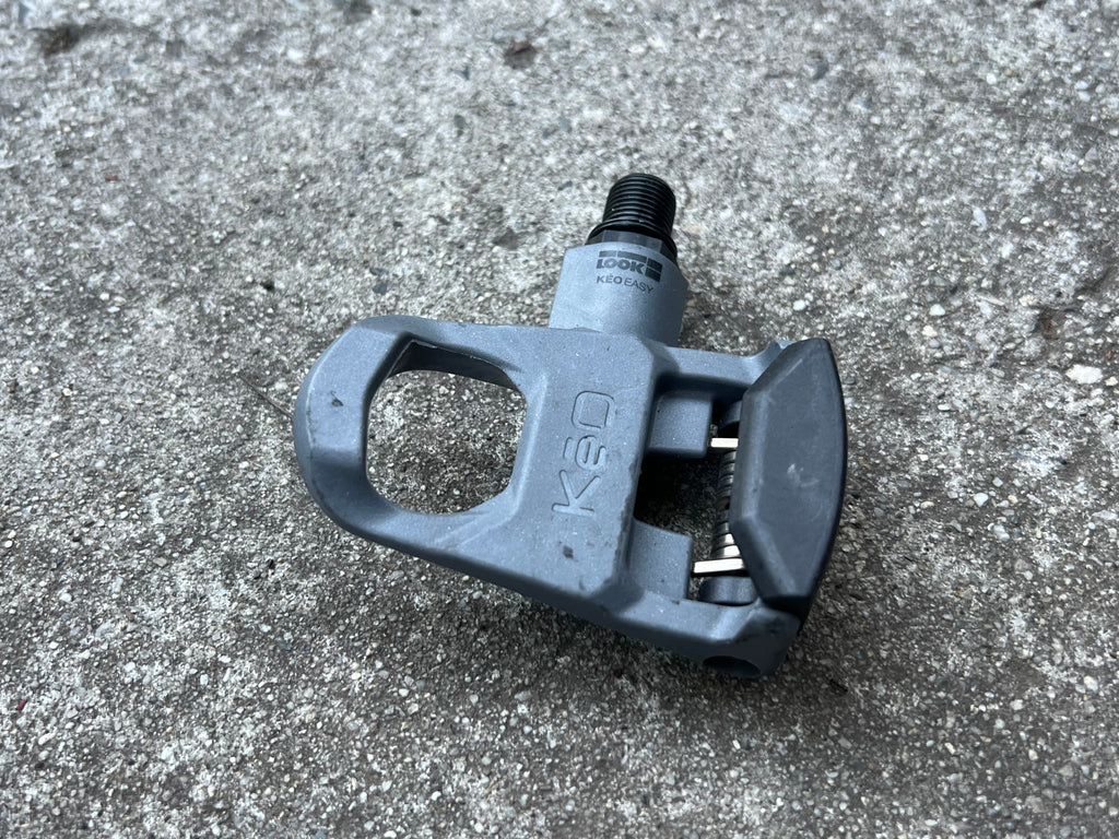 Look KEO Easy Gray Left Single Orphan Pedal Road Bike Clipless Gravel