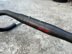 Cinelli Dinamo 31.8x420mm 42cm Aluminum Road Black Red Drop Bars
