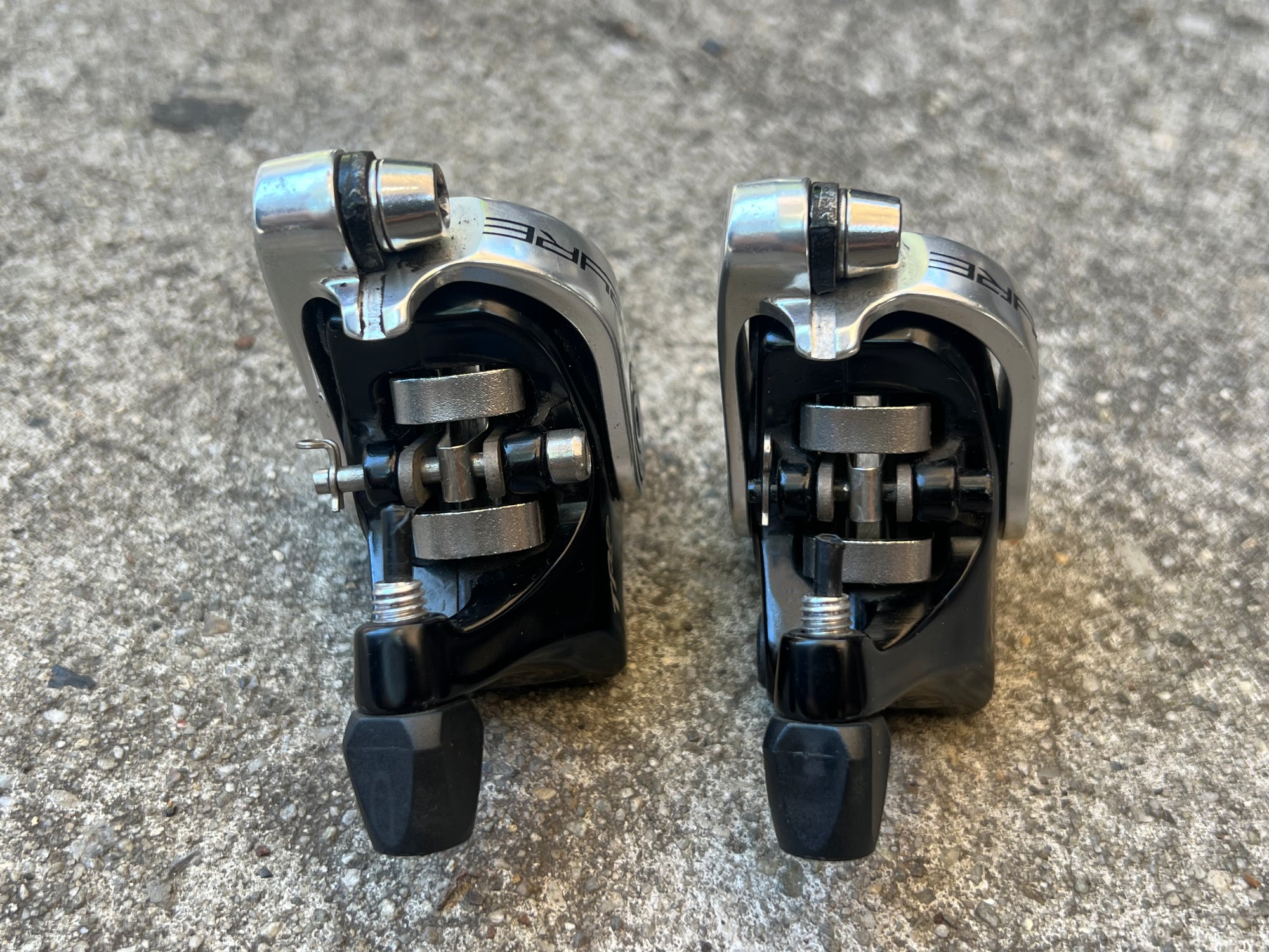 TRP Spyre Mechanical Flat Mount Disc Brake Set Brakes Road Gravel Bike Pair
