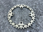 NOS Renthal MCR100 104 BCD 40T Gold Bronze 4 Bolt Downhill Chainring