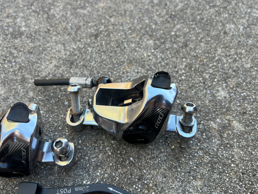 SRAM Red AXS eTap Hydraulic Disc Brake Calipers Pair Road Bike Cycling