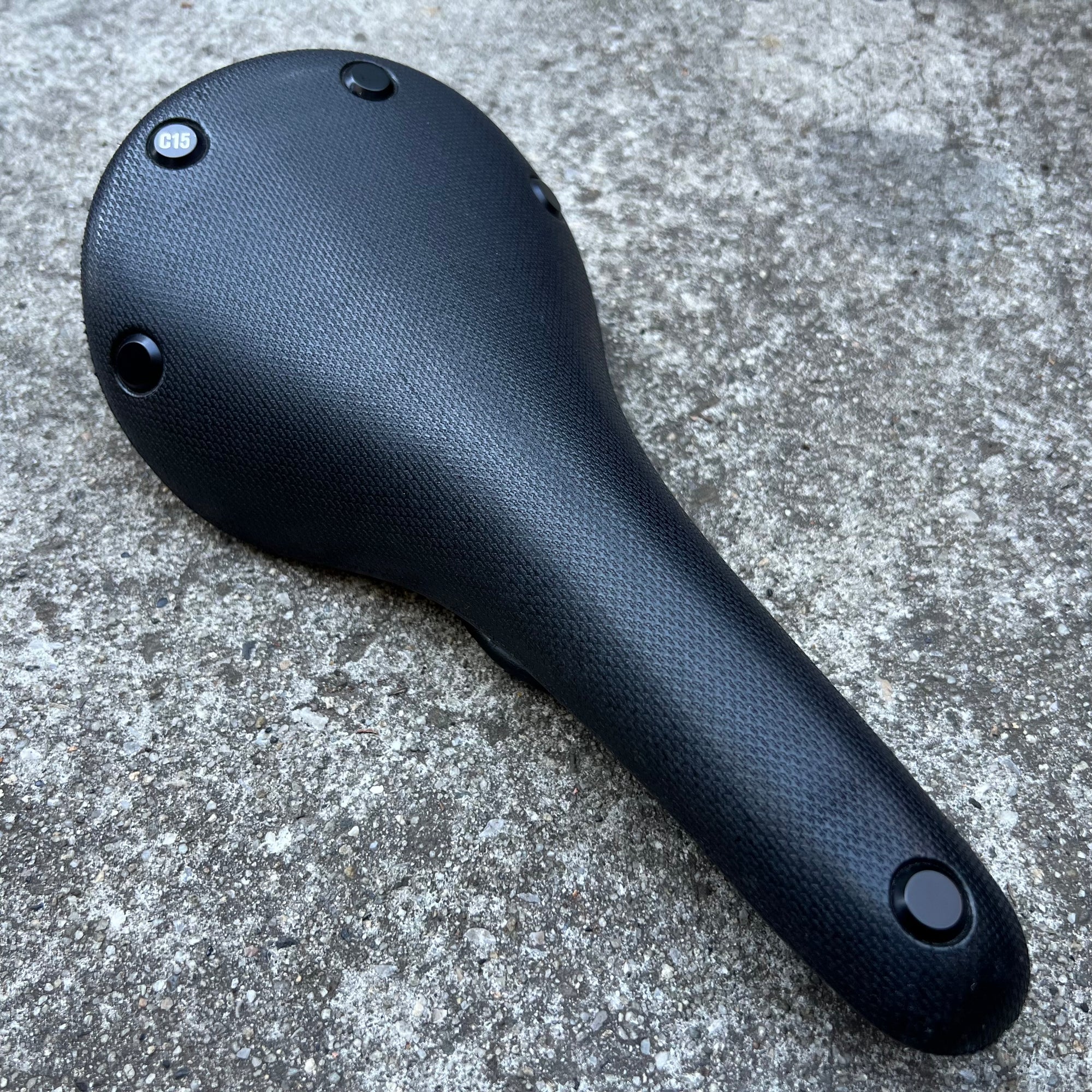 Brooks England Cambium C15 All Weather Saddle Black Touring Commuter Bike