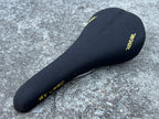 Velo Topo KT Comp Kevlar Titanium Saddle Vintage MTB Mountain Bike Black Yellow
