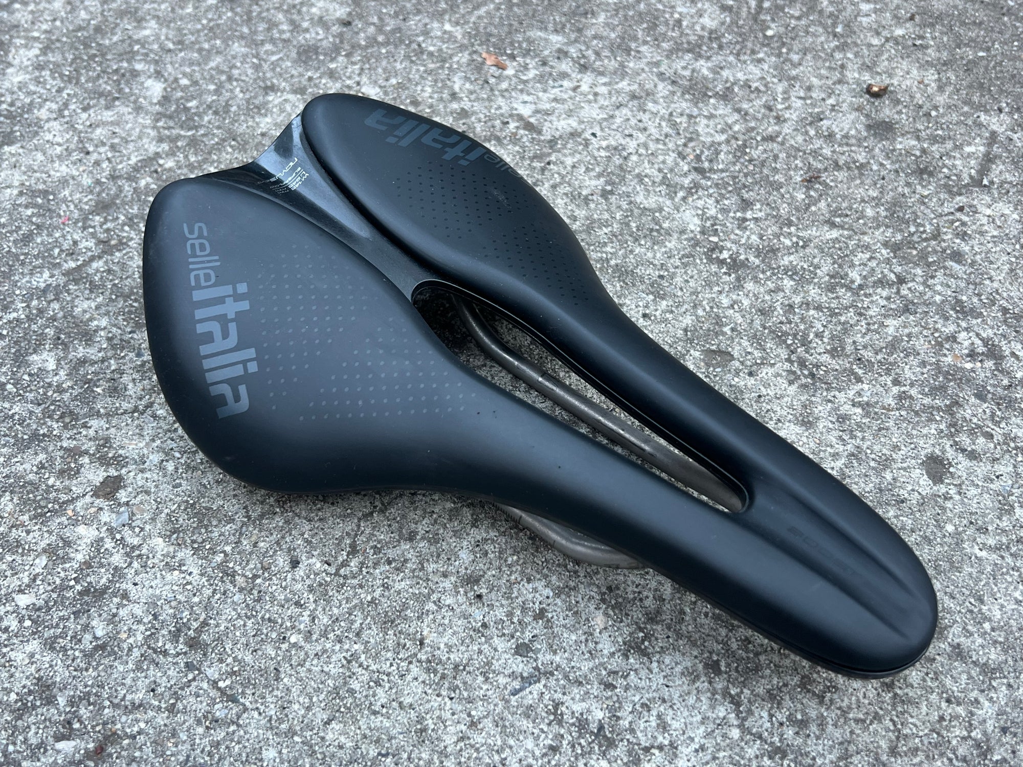 Selle Italia Novus EVO Boost Saddle 145x245mm Wide Carbon Titanium idmatch L3